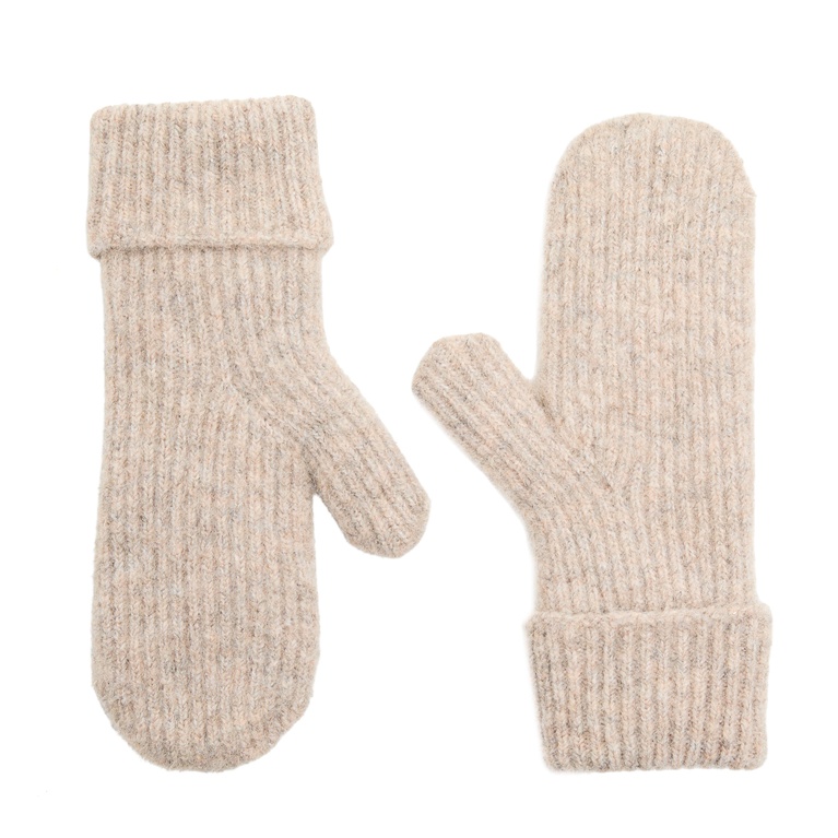 Rib-knit mittens "Fay Thumb"